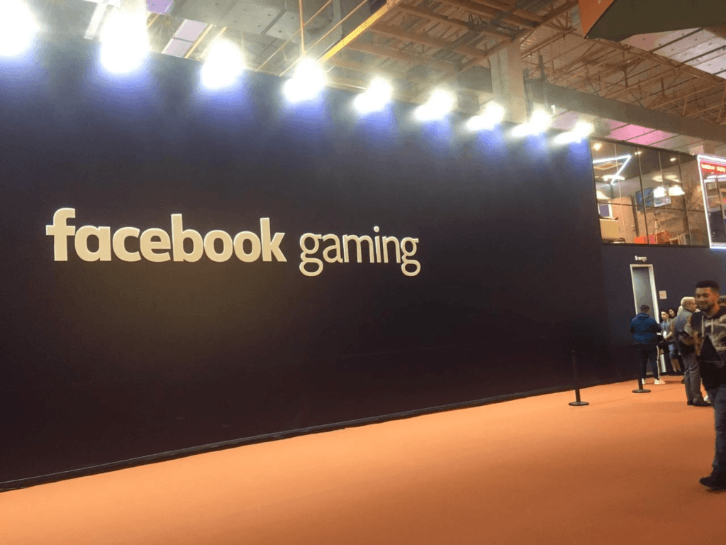 Estande Facebook Gaming na BGS